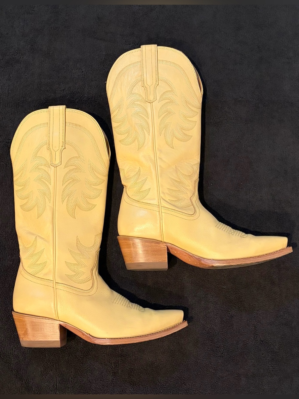 Tecovas Annie Marigold Snip Toe Cowgirl Boots 8B - Picture 2 of 9